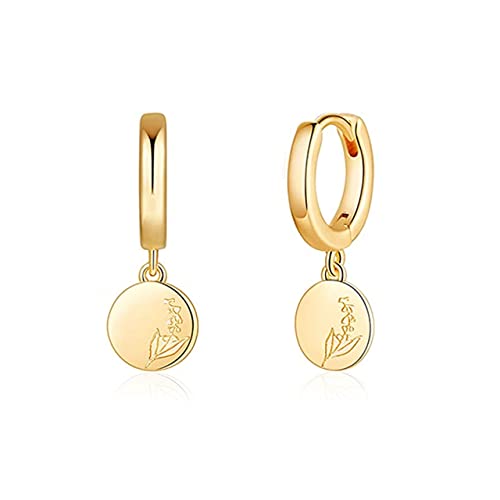 Hoop Ohrringe für Frauen Geburtstag Blume Piercing Ohrring Ohrhörer Schmuck Pendientes Hoop Ohrringe für Frauen Geburtstag Blume Piercing Ohrring Ohrhörer Schmuck Pendientes von SCWZZWSY