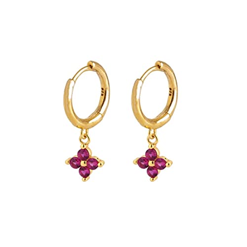 Hoop Ohrringe für Frauen farbig Diamant Schneeflocken Ohrring Piercing Ohrhörer Schmuck Pendientes Hoop Ohrringe für Frauen farbig Diamant Schneeflocken Ohrring Piercing Ohrhörer Schmuck Pendientes von SCWZZWSY