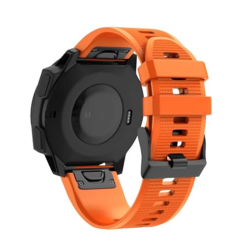SCWZZWSY 20 22 26 mm Silicon -Gurt -Uhrenbänder für Fenix ​​6 6x 6s Pro 5x 5 5S plus 3 -stündigem Watchband -Armband Ersatz von SCWZZWSY