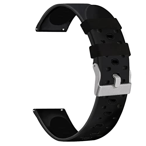 SCWZZWSY 20 mm farbenfrohe Uhrenbandgurt für Forerunner 245 245m 645 Musik Vivoactive 3 Sport Silicon Smart Watchband Armband von SCWZZWSY