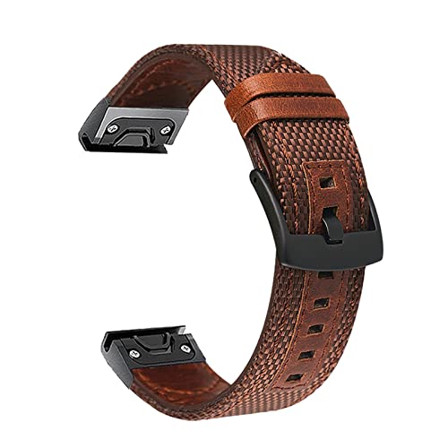 SCWZZWSY 22 20 26 mm Schnellverschluss-Armband, einfache Passform für Fenix 6X 6 Pro 5 5X 5S Plus 3 HR 935 945 Canvas Strap Uhrenarmbänder Armband SCWZZWSY 22 20 26 mm Schnellverschluss-Armband, einfache Passform für Fenix 6X 6 Pro 5 5X 5S Plus 3 HR 935 945 Canvas Strap Uhrenarmbänder Armband von SCWZZWSY