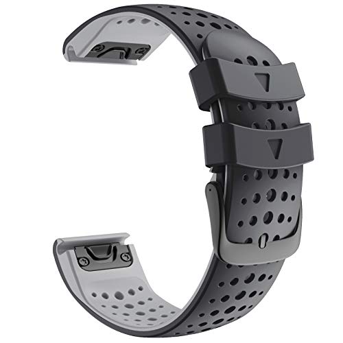 SCWZZWSY 22mm Silicon Watchband für Fenix 5 5x plus Fenix 6 6S Pro S60 945 Gurt Schnellveröffentlichung Easyfit Smart Armband -Accessoire SCWZZWSY 22mm Silicon Watchband für Fenix 5 5x plus Fenix 6 6S Pro S60 945 Gurt Schnellveröffentlichung Easyfit Smart Armband -Accessoire von SCWZZWSY