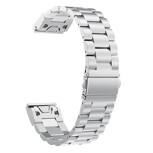 SCWZZWSY 26 22 20mm Uhrenbandgurte für Fenix 7s 7 7x 5 5x 5s 3 3 Stunden 6x 6 6s Pro Watch Taste Release Stahlgürtel Easyfit -Handgelenk Band SCWZZWSY 26 22 20mm Uhrenbandgurte für Fenix 7s 7 7x 5 5x 5s 3 3 Stunden 6x 6 6s Pro Watch Taste Release Stahlgürtel Easyfit -Handgelenk Band von SCWZZWSY