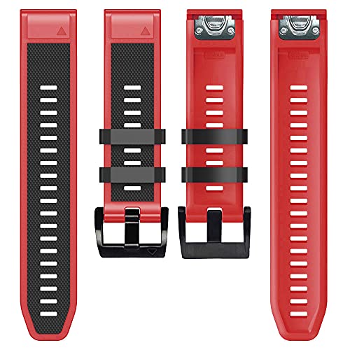 SCWZZWSY 26 22mm Silicon Schnellveröffentlichung Watchband -Gurt für Fenix 7x 7 6 6x Pro 5 5x plus 3 HR MK1 Easyfit -Armband Armband SCWZZWSY 26 22mm Silicon Schnellveröffentlichung Watchband -Gurt für Fenix 7x 7 6 6x Pro 5 5x plus 3 HR MK1 Easyfit -Armband Armband von SCWZZWSY