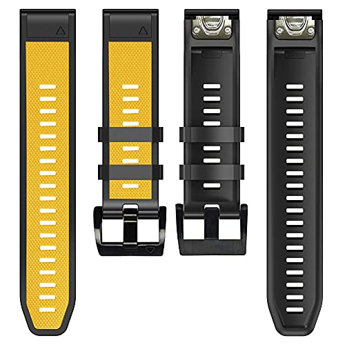 SCWZZWSY 26 22mm Silicon Schnellveröffentlichung Watchband -Gurt für Fenix 7x 7 6 6x Pro 5 5x plus 3 HR MK1 Easyfit -Armband Armband SCWZZWSY 26 22mm Silicon Schnellveröffentlichung Watchband -Gurt für Fenix 7x 7 6 6x Pro 5 5x plus 3 HR MK1 Easyfit -Armband Armband von SCWZZWSY
