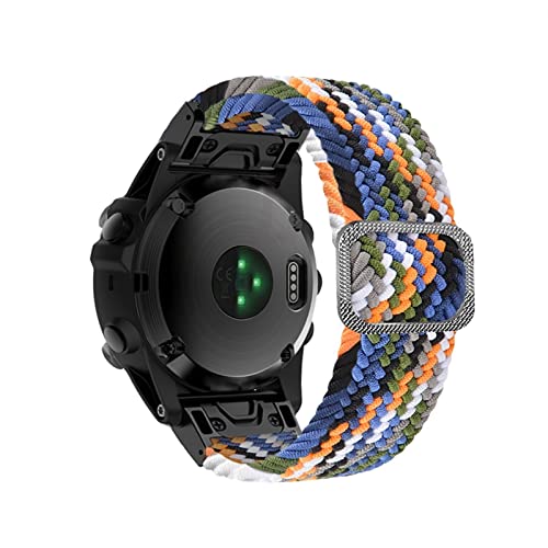 SCWZZWSY 26 22mm Sport Nylon Watchband -Armbandstrap für Fenix 7 Fenix 7x Easy Fit Schnellfreisetzung Armbänder Armband SCWZZWSY 26 22mm Sport Nylon Watchband -Armbandstrap für Fenix 7 Fenix 7x Easy Fit Schnellfreisetzung Armbänder Armband von SCWZZWSY