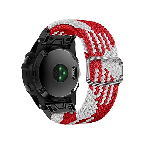 SCWZZWSY 26 22mm Sport Nylon Watchband -Armbandstrap für Fenix 7 Fenix 7x Easy Fit Schnellfreisetzung Armbänder Armband SCWZZWSY 26 22mm Sport Nylon Watchband -Armbandstrap für Fenix 7 Fenix 7x Easy Fit Schnellfreisetzung Armbänder Armband von SCWZZWSY