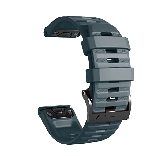 SCWZZWSY 26 22mm Uhrenbandband für Fenix ​​6 6x Pro/Fenix ​​7 7x Silicon Easyfit Armband für Fenix ​​5x Plus 3 Stunden 935 945 S60 von SCWZZWSY