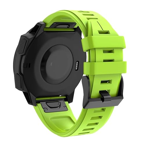SCWZZWSY 26 22mm Uhrenbandband für Fenix ​​6 6x Pro/Fenix ​​7 7x Silicon Easyfit Armband für Fenix ​​5x Plus 3 Stunden 935 945 S60 von SCWZZWSY