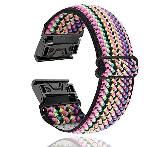 SCWZZWSY 26-mm-Nylon-Schlaufenarmband für Fenix 5X-Uhr, Quick-Fit-Armbandgürtel für Fenix 5, Fenix5 Plus 22-mm-Armbänder SCWZZWSY 26-mm-Nylon-Schlaufenarmband für Fenix 5X-Uhr, Quick-Fit-Armbandgürtel für Fenix 5, Fenix5 Plus 22-mm-Armbänder von SCWZZWSY