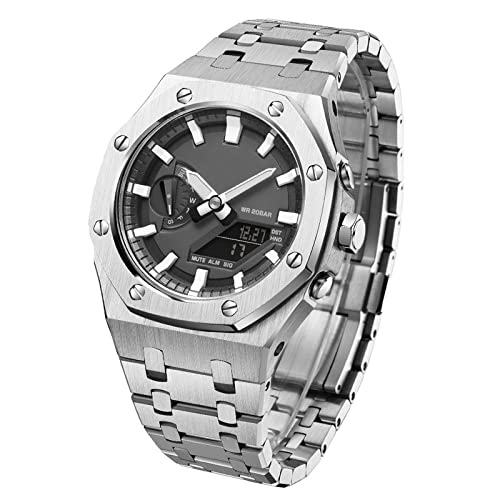 SCWZZWSY 5rd GA-B2100 Mod-Kit für GA2100 GA-2110 Metall Watch Case Watchband 316 Edelstahlmodifizierter Zubehör BREEL Armband Armband mit Bodenabdeckung SCWZZWSY 5rd GA-B2100 Mod-Kit für GA2100 GA-2110 Metall Watch Case Watchband 316 Edelstahlmodifizierter Zubehör BREEL Armband Armband mit Bodenabdeckung von SCWZZWSY