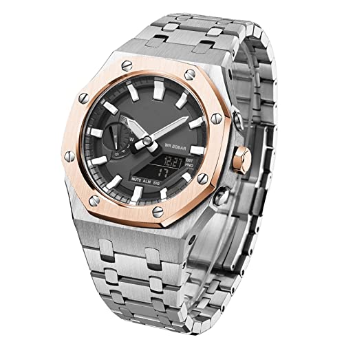 SCWZZWSY 5rd GA-B2100 Mod-Kit für GA2100 GA-2110 Metall Watch Case Watchband 316 Edelstahlmodifizierter Zubehör BREEL Armband Armband mit Bodenabdeckung SCWZZWSY 5rd GA-B2100 Mod-Kit für GA2100 GA-2110 Metall Watch Case Watchband 316 Edelstahlmodifizierter Zubehör BREEL Armband Armband mit Bodenabdeckung von SCWZZWSY