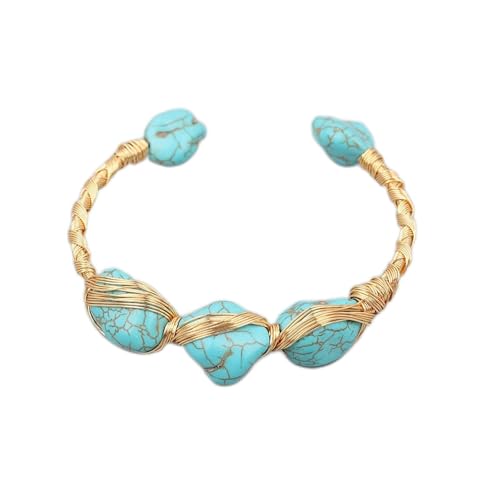 SCWZZWSY Armbänder für Frauen natürliche türkis von SCWZZWSY