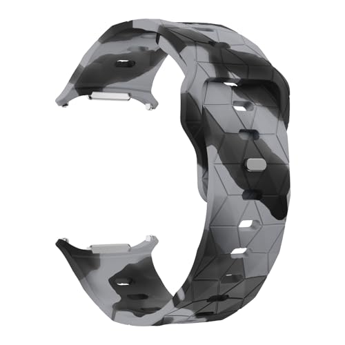 SCWZZWSY Atmungsaktive Bänder kompatibel mit Galaxy Watch 7 Ultra -Band 47mm Silicon Sportgurt für Galaxy Watch Ultra Männer Frauen Uhrenbandbänder von SCWZZWSY