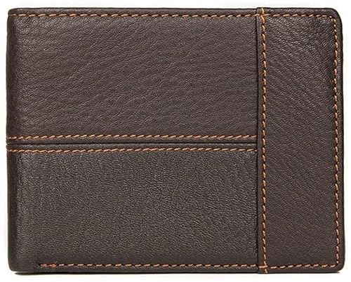 SCWZZWSY Brieftasche Ledertasche Herren Führerscheinkartenhalter Führerscheinkartenhalter 2 in 1 (Farbe: B, Größe von SCWZZWSY