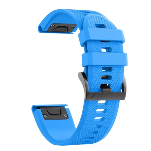 SCWZZWSY Für Fenix ​​5x Band 26 mm Breite weicher Silikon Uhrengurt für Fenix ​​6x/Fenix ​​7x/Fenix ​​5x Plus/Fenix ​​6x Pro/Fenix ​​3/Fenix ​​3 Stunden von SCWZZWSY