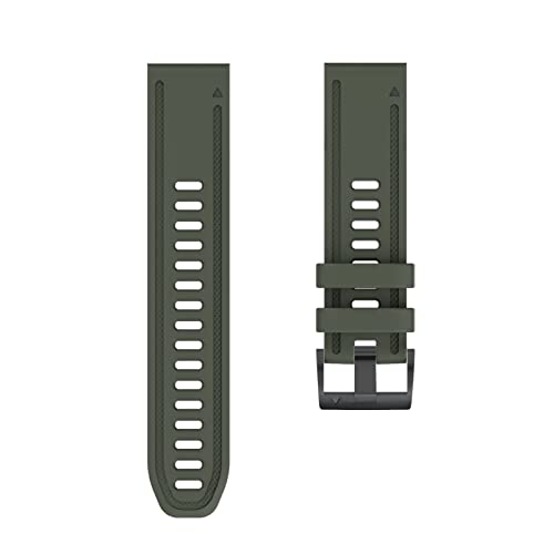SCWZZWSY Für Fenix ​​7s 6s 5S Watchband 20mm Armband für Fenix ​​6s Pro 5s plus Silikon -Schnellhandgelenkriemen (Farbe: Weiß, Größe: Für Fenix ​​7s) von SCWZZWSY