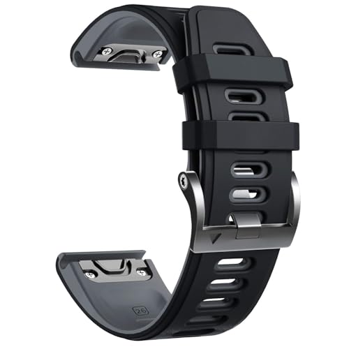 SCWZZWSY Für Fenix 7x Watchbands Silicon Sport Watch -Armband für Fenix 5x/5x Plus/Fenix 6x/Fenix 6x Pro/Fenix 3/Fenix 3 HR/DECKENT MK1/D2 Delta PX/D2 Charlie Smart Watch Band SCWZZWSY Für Fenix 7x Watchbands Silicon Sport Watch -Armband für Fenix 5x/5x Plus/Fenix 6x/Fenix 6x Pro/Fenix 3/Fenix 3 HR/DECKENT MK1/D2 Delta PX/D2 Charlie Smart Watch Band von SCWZZWSY