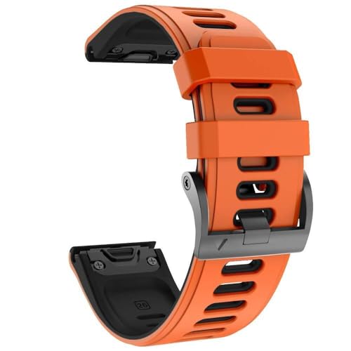 SCWZZWSY Für Fenix 7x Watchbands Silicon Sport Watch -Armband für Fenix 5x/5x Plus/Fenix 6x/Fenix 6x Pro/Fenix 3/Fenix 3 HR/DECKENT MK1/D2 Delta PX/D2 Charlie Smart Watch Band SCWZZWSY Für Fenix 7x Watchbands Silicon Sport Watch -Armband für Fenix 5x/5x Plus/Fenix 6x/Fenix 6x Pro/Fenix 3/Fenix 3 HR/DECKENT MK1/D2 Delta PX/D2 Charlie Smart Watch Band von SCWZZWSY