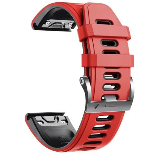 SCWZZWSY Für Fenix 7x Watchbands Silicon Sport Watch -Armband für Fenix 5x/5x Plus/Fenix 6x/Fenix 6x Pro/Fenix 3/Fenix 3 HR/DECKENT MK1/D2 Delta PX/D2 Charlie Smart Watch Band SCWZZWSY Für Fenix 7x Watchbands Silicon Sport Watch -Armband für Fenix 5x/5x Plus/Fenix 6x/Fenix 6x Pro/Fenix 3/Fenix 3 HR/DECKENT MK1/D2 Delta PX/D2 Charlie Smart Watch Band von SCWZZWSY