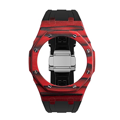 SCWZZWSY Für GA2100 Carbon Faser Mod Kit Metal Luxus Armband Modified Watch Gurt Hülle+Gummi -Gurt GA2110 GAB2100 SCWZZWSY Für GA2100 Carbon Faser Mod Kit Metal Luxus Armband Modified Watch Gurt Hülle+Gummi -Gurt GA2110 GAB2100 von SCWZZWSY