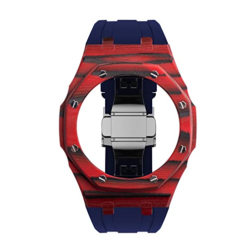 SCWZZWSY Für GA2100 Carbon Faser Mod Kit Metal Luxus Armband Modified Watch Gurt Hülle+Gummi -Gurt GA2110 GAB2100 SCWZZWSY Für GA2100 Carbon Faser Mod Kit Metal Luxus Armband Modified Watch Gurt Hülle+Gummi -Gurt GA2110 GAB2100 von SCWZZWSY