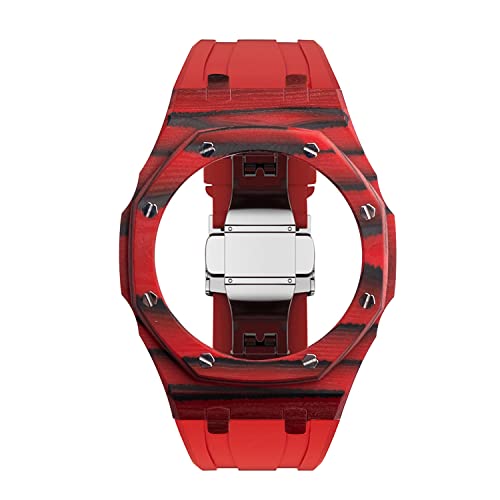 SCWZZWSY Für GA2100 Carbon Faser Mod Kit Metal Luxus Armband Modified Watch Gurt Hülle+Gummi -Gurt GA2110 GAB2100 SCWZZWSY Für GA2100 Carbon Faser Mod Kit Metal Luxus Armband Modified Watch Gurt Hülle+Gummi -Gurt GA2110 GAB2100 von SCWZZWSY