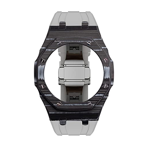 SCWZZWSY Für GA2100 Carbon Faser Mod Kit Metal Luxus Armband Modified Watch Gurt Hülle+Gummi -Gurt GA2110 GAB2100 SCWZZWSY Für GA2100 Carbon Faser Mod Kit Metal Luxus Armband Modified Watch Gurt Hülle+Gummi -Gurt GA2110 GAB2100 von SCWZZWSY