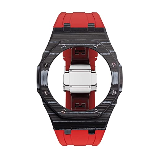 SCWZZWSY Für GA2100 Carbon Faser Mod Kit Metal Luxus Armband Modified Watch Gurt Hülle+Gummi -Gurt GA2110 GAB2100 SCWZZWSY Für GA2100 Carbon Faser Mod Kit Metal Luxus Armband Modified Watch Gurt Hülle+Gummi -Gurt GA2110 GAB2100 von SCWZZWSY