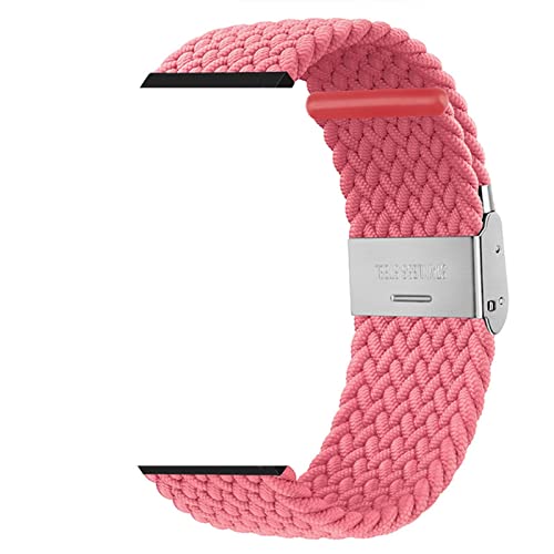 SCWZZWSY Geflochtene Nylon-Uhrenarmbänder mit elastischer Schnalle für Fenix ​​7 7X 6 6X Pro 5X 5 3HR 945 S60 S62 QuickFit Release Strap Nylonbänder von SCWZZWSY
