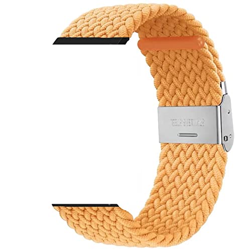 SCWZZWSY Geflochtene Nylon-Uhrenarmbänder mit elastischer Schnalle für Fenix ​​7 7X 6 6X Pro 5X 5 3HR 945 S60 S62 QuickFit Release Strap Nylonbänder von SCWZZWSY