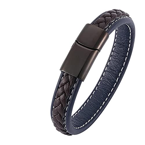 SCWZZWSY Geschenk für Männer Vintage Armband Männer X Form Party Armbänder Armbandkette Edelstahl mit Magnetverschluss von SCWZZWSY