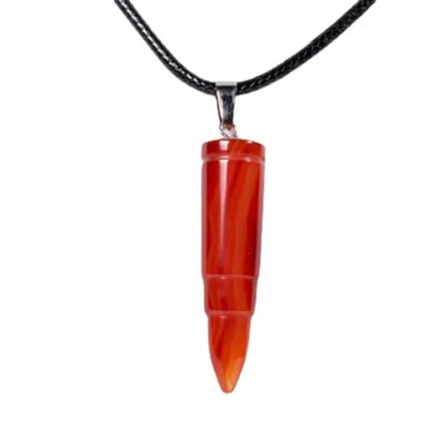 SCWZZWSY Halskette mit Anhänger aus natürlichem Quarz, blauer Sodalith-Stein, Einheitsgröße, A von SCWZZWSY