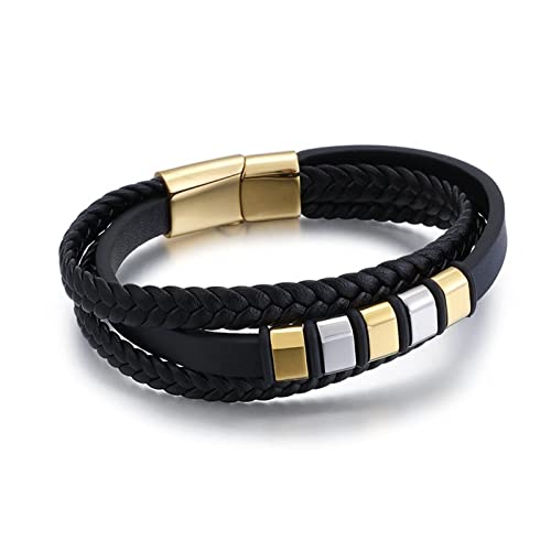 SCWZZWSY Herrenarmbänder, Männerbänder für Herren, Männergelenkkette, Edelstahl mit Magnetverschluss SCWZZWSY Herrenarmbänder, Männerbänder für Herren, Männergelenkkette, Edelstahl mit Magnetverschluss von SCWZZWSY