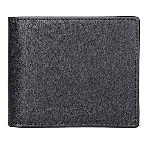 SCWZZWSY Herrenbrieftasche, kurzer Geldscheinclip aus Leder, RFID-blockierender Kreditkartenhalter von SCWZZWSY