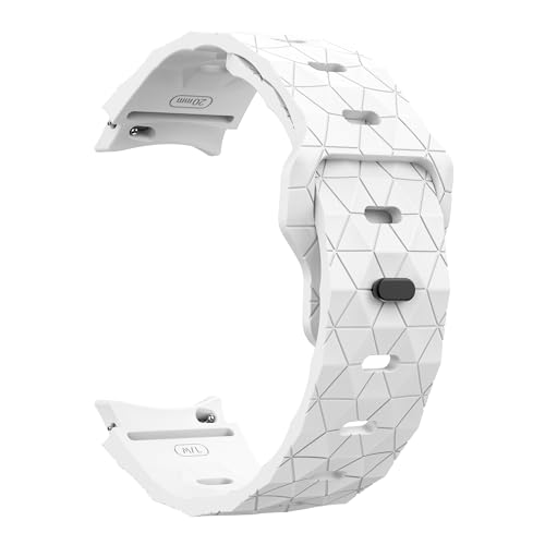 SCWZZWSY Keine Lücken Silikonband für Galaxy Watch 7 6 4 5 44 mm 40 mm/fe/5 Pro 20mm Fußballarmband Uhr 6 Klassiker 43 mm 47 mm Gurt SCWZZWSY Keine Lücken Silikonband für Galaxy Watch 7 6 4 5 44 mm 40 mm/fe/5 Pro 20mm Fußballarmband Uhr 6 Klassiker 43 mm 47 mm Gurt von SCWZZWSY