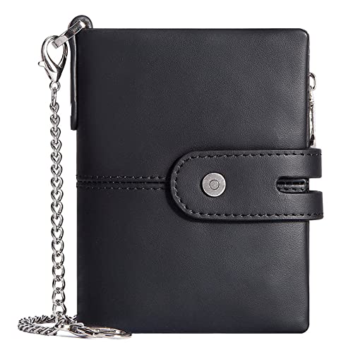 SCWZZWSY Ledergeldbörsen, Münzfach/Kreditkartenetui mit 14 Kreditkartenfächern, zarter Geldscheinclip, Reichtum Tasche (Farbe: B), C von SCWZZWSY