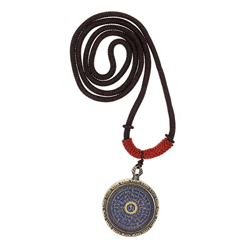 SCWZZWSY Mädchen Schmuck Retro Leichtes Anhänger Halskette für Frauen Männer einzigartiges dekoratives Design für tägliche Kleidung Halskette von SCWZZWSY