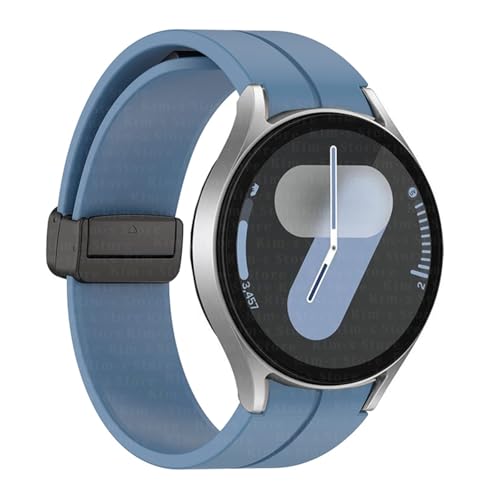 SCWZZWSY Original Silikongurt für Galaxy Watch 6 Aufkauf 43 mm 47 mm 5pro 45 mm Uhr Fe 4 5 6 7 40 44 mm Magnetschnalle Armband Uhrenbandbänder SCWZZWSY Original Silikongurt für Galaxy Watch 6 Aufkauf 43 mm 47 mm 5pro 45 mm Uhr Fe 4 5 6 7 40 44 mm Magnetschnalle Armband Uhrenbandbänder von SCWZZWSY