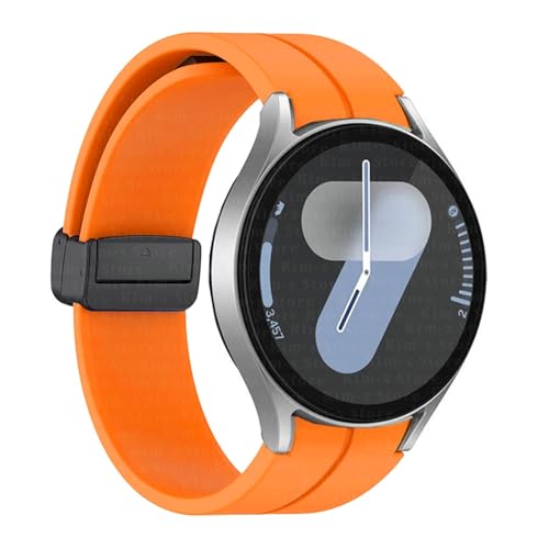 SCWZZWSY Original Silikongurt für Galaxy Watch 6 Aufkauf 43 mm 47 mm 5pro 45 mm Uhr Fe 4 5 6 7 40 44 mm Magnetschnalle Armband Uhrenbandbänder SCWZZWSY Original Silikongurt für Galaxy Watch 6 Aufkauf 43 mm 47 mm 5pro 45 mm Uhr Fe 4 5 6 7 40 44 mm Magnetschnalle Armband Uhrenbandbänder von SCWZZWSY