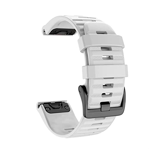 SCWZZWSY Schnelle Fit Watchband -Gurte für Fenix ​​7 7s 7x Silicon Easyfit -Handgelenkband Fenix ​​6x 6S 6 Pro 5 5x 5s plus 26 22 mm Armband von SCWZZWSY