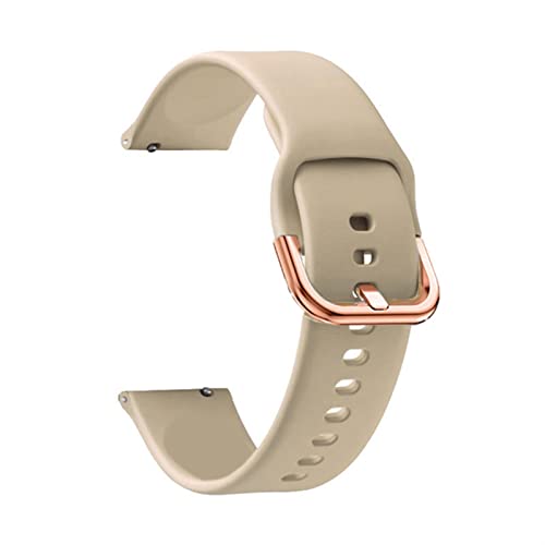 SCWZZWSY Silicon Watchband -Gurt für Venu/SQ/Venu2 Plus/Forerunner 245 645 Move Sport Smart Watch Armband 20mm Armband von SCWZZWSY