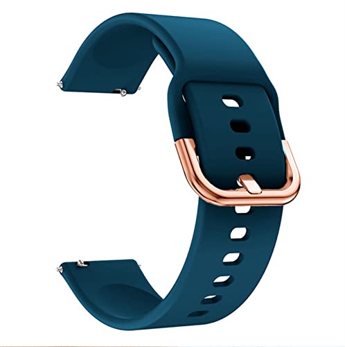 SCWZZWSY Silicon Watchband -Gurt für Venu/SQ/Venu2 Plus/Forerunner 245 645 Move Sport Smart Watch Armband 20mm Armband von SCWZZWSY