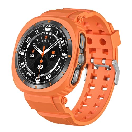 SCWZZWSY TPU -Hülle Gurt für Galaxy Watch 7 Ultra 47 -mm -Band Silikonzubehör Armband für Galaxy Watch 7 Ultra Watchbänder SCWZZWSY TPU -Hülle Gurt für Galaxy Watch 7 Ultra 47 -mm -Band Silikonzubehör Armband für Galaxy Watch 7 Ultra Watchbänder von SCWZZWSY