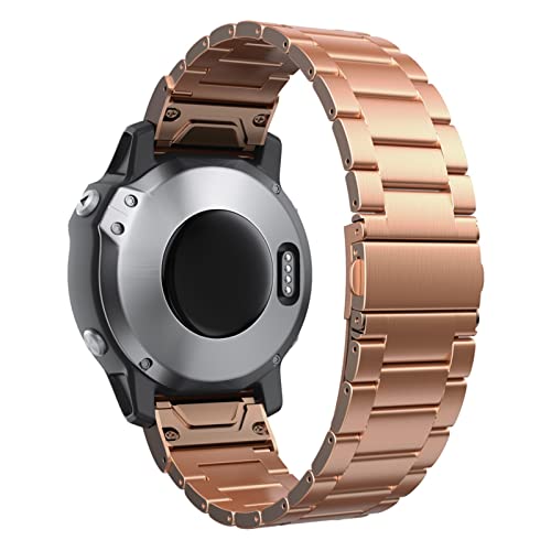 SCWZZWSY Uhrenarmband für Fenix 7S 6S Pro Watch, Schnellverschluss, Edelstahl-Armband, 20 mm, Fenix 5S 5S Plus, A von SCWZZWSY