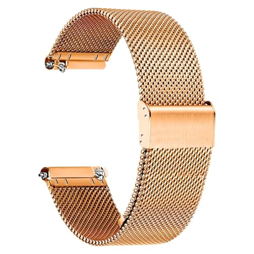 SCWZZWSY Watch Band Metal Quick Release Watch Bands für Männer Frauen Edelstahl Smart Watches Gurt Armband Ersatz 18mm 20 mm 22 mm von SCWZZWSY