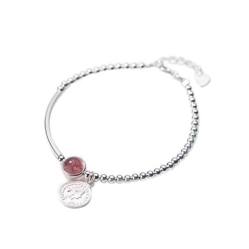 SCWZZWSY Zögern Knöchelarmband - Münzarmband Real 925 Sterling Silber Box Kette Perlen Armband Ankäse Geschenk für Frauen Mädchen Hochzeit Schmuck Schmuck von SCWZZWSY