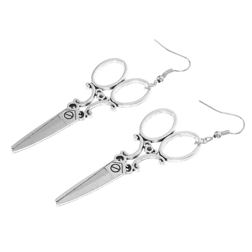 Schere Ohrringe Trendy Women Drop Ohrring Schere Dangler Persönlichkeit Ohr Drop Frau gegenwärtige Frau Ohr Pendell von SCWZZWSY