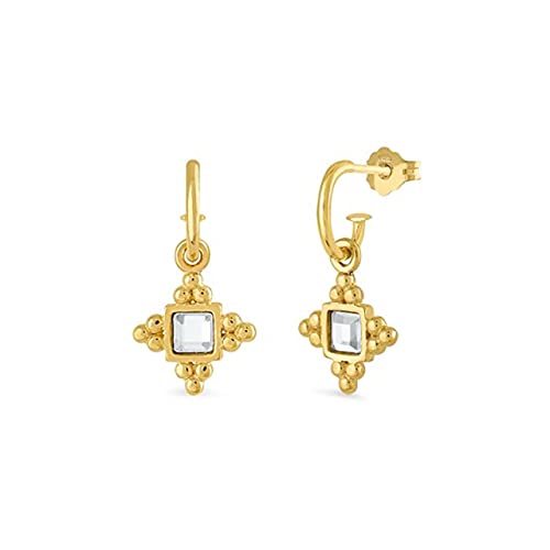 Schwarzer Zirkonstudous -Ohrring Piercing Ohrringe für Frauen Hochzeit Schmuck Schmuck von SCWZZWSY