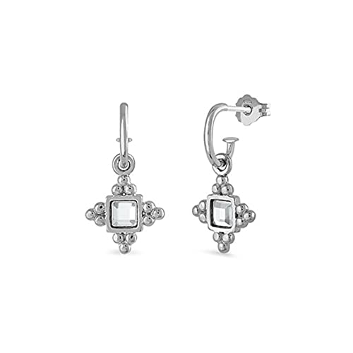 Schwarzer Zirkonstudous -Ohrring Piercing Ohrringe für Frauen Hochzeit Schmuck Schmuck von SCWZZWSY